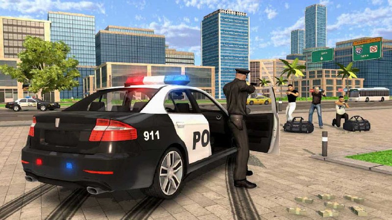 警察模拟器警车追捕游戏截图2