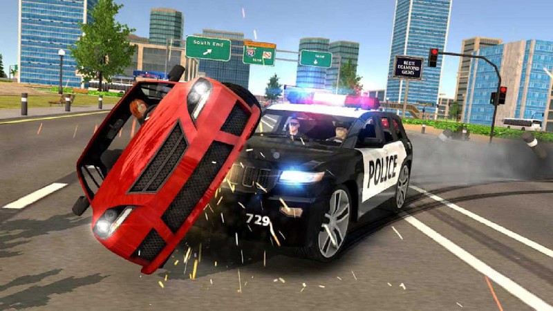 警察模拟器警车追捕游戏截图4