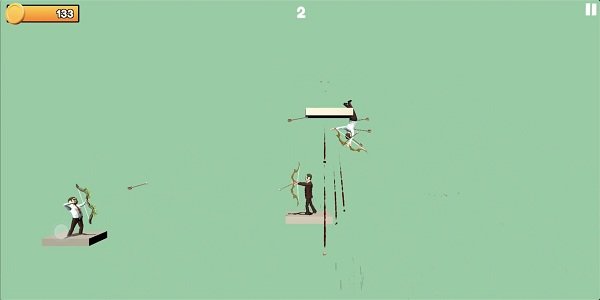 斯蒂克曼弓箭手射击游戏截图2