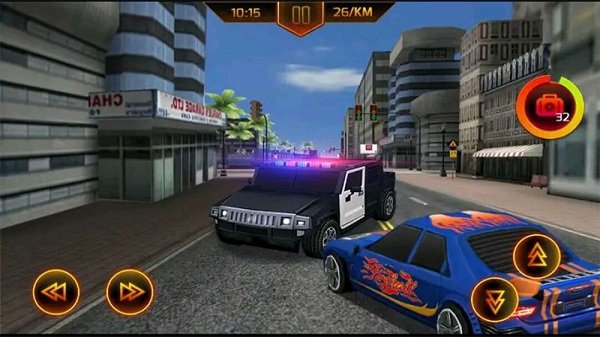 警车追逐战游戏(Police Car Chase)截图2