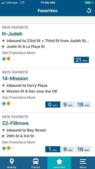 nextbus截图2