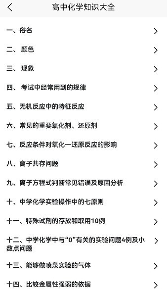 化学实验方程式手机版截图1