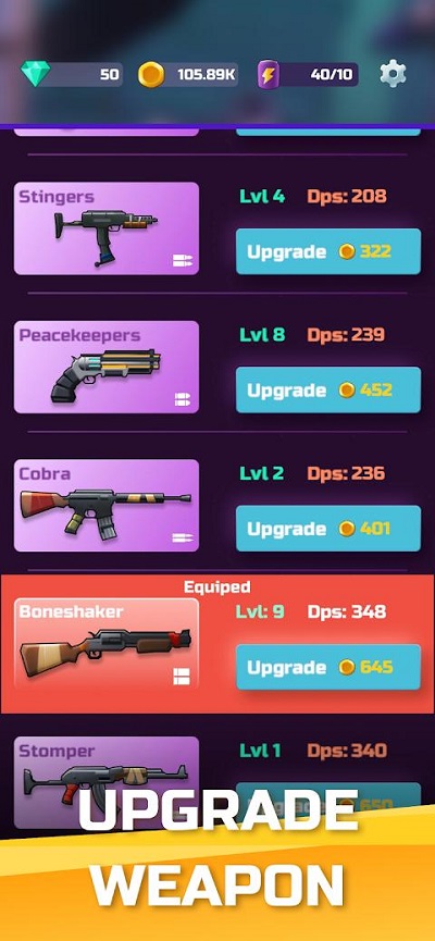 罗巴特尔Robo Rush(ZomBattle)截图2