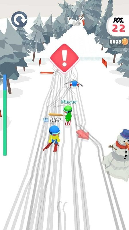 雪崩赛跑游戏截图2