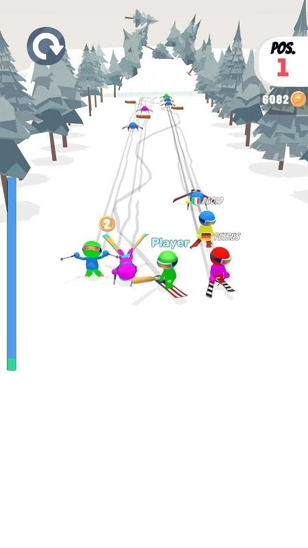 雪崩赛跑游戏截图4