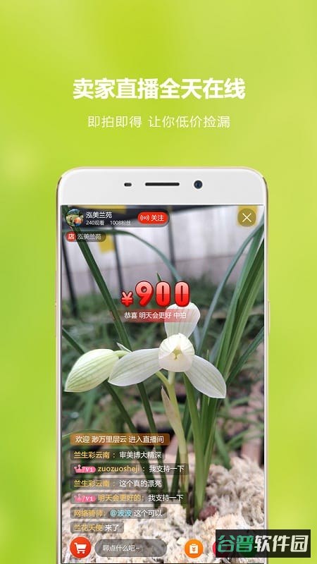 中国兰花交易网截图2
