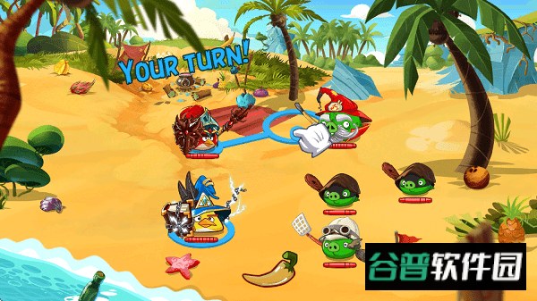 愤怒的小鸟英雄传游戏(AngryBirdsEpic)截图1