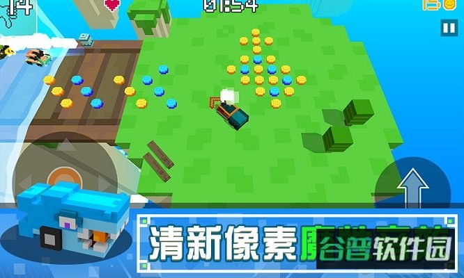 像素碰碰车无限金币截图4