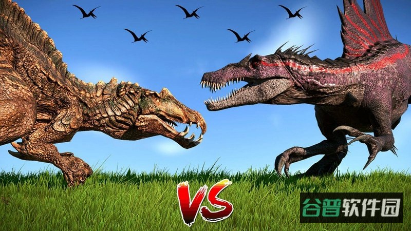 霸王龙VS棘龙：混合竞技场截图3
