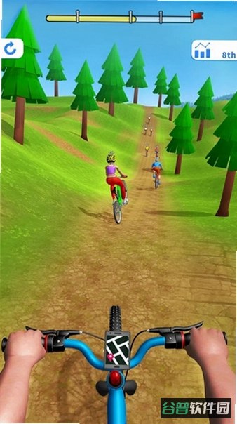 DownhillRaceExtremeBMXRush截图4