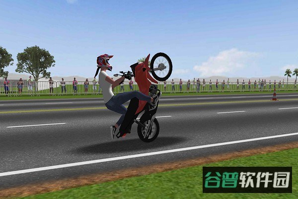 摩托平衡3d