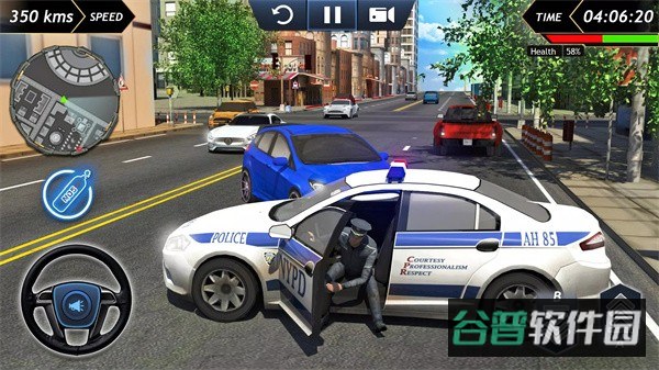 犯罪城警车模拟器截图4