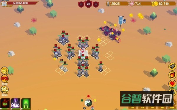 五行塔防截图2