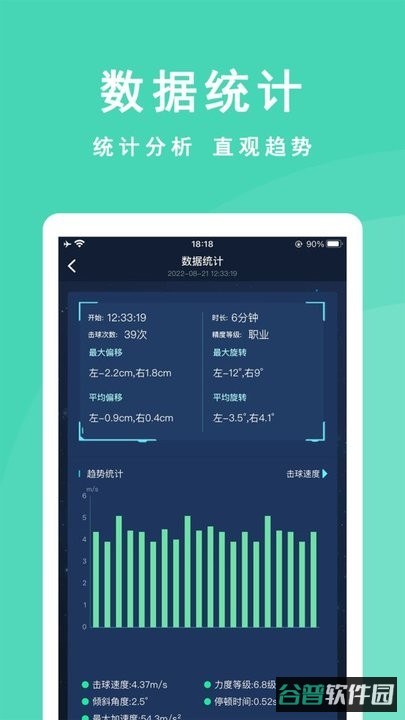 cueaction台球出杆技巧训练截图4