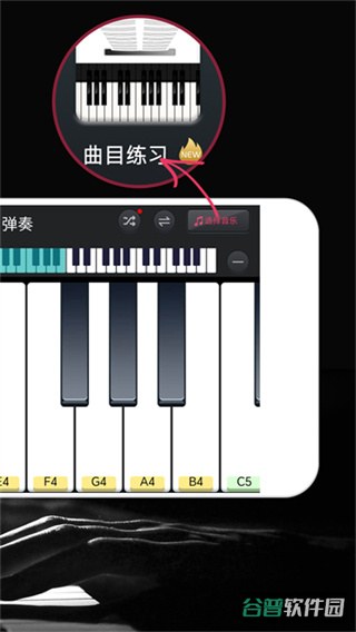 钢琴键盘截图2