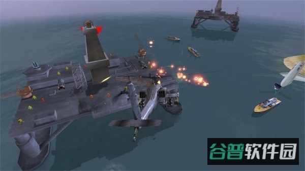 炮艇战3D直升机截图1