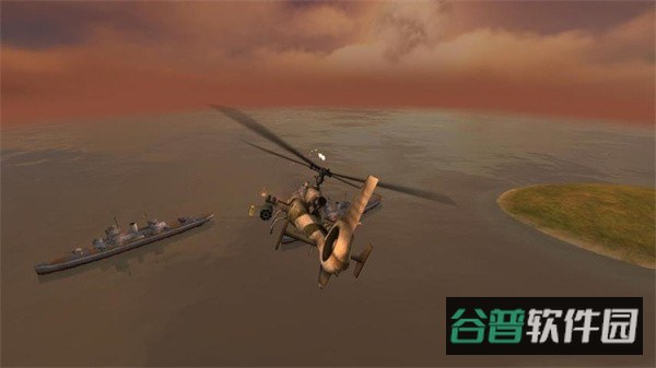 炮艇战3D直升机截图4