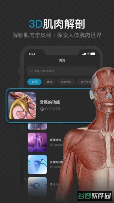 3D肌肉解剖截图2