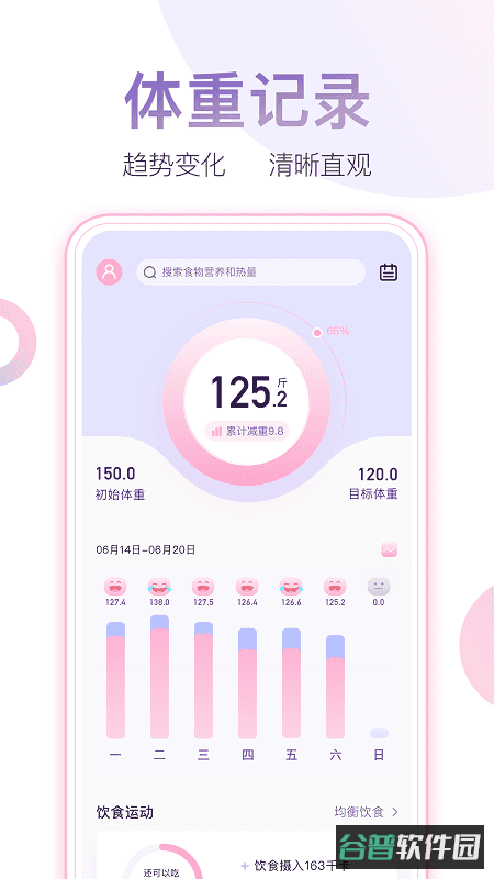 体重小本软件截图1