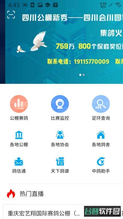 中鸽网赛事直播平台截图4
