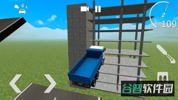 汽车与建筑物碰撞截图2