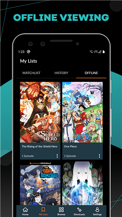 crunchyroll app截图2