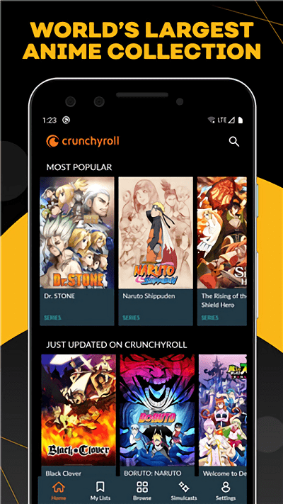 crunchyroll app截图4