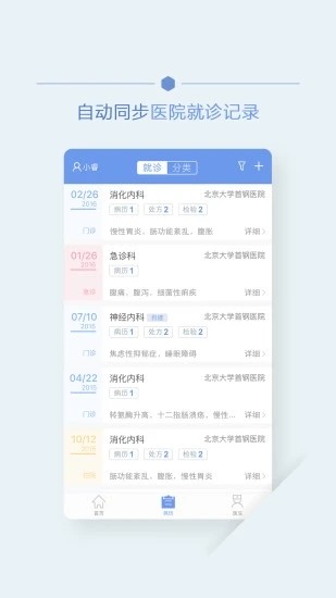 首钢云病历体检报告app截图1